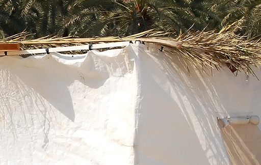 <span>הקמת הסוכה הנופלת</span>
