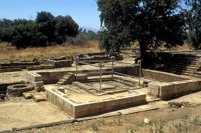 The Altar at Dan. Z.Radovan/BibleLandPictures.com